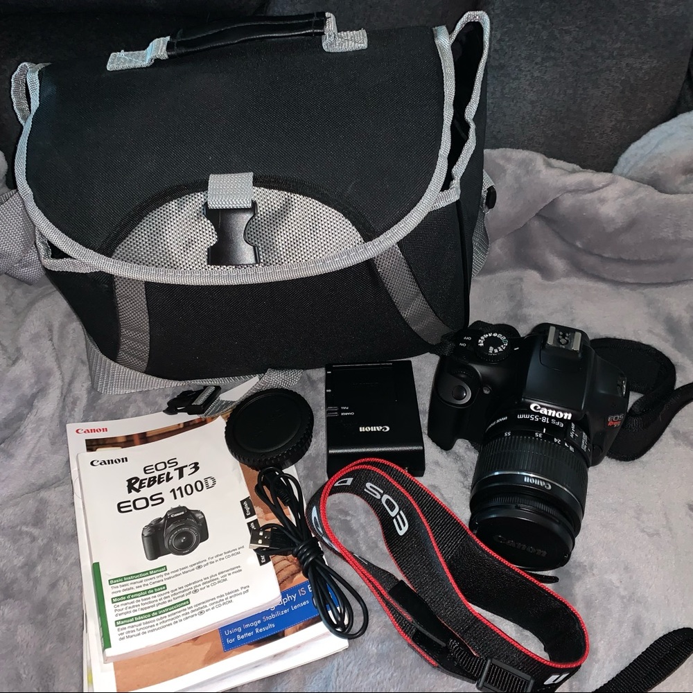 Canon Rebel EOS Rebel T3 Camera.